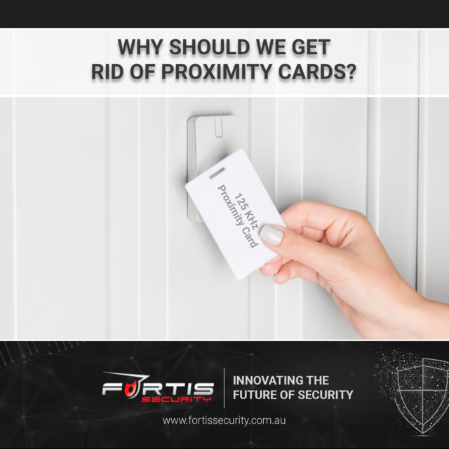 Why should we get rid of proximity cards?