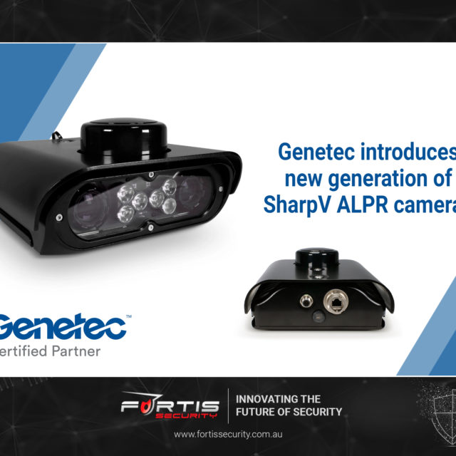 Genetec introduces new generation of SharpV ALPR cameras